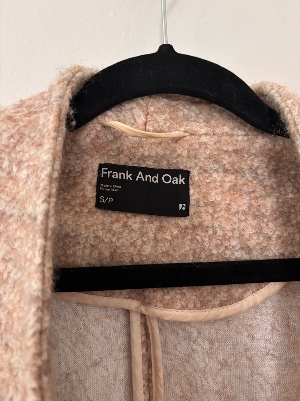 Frank & Oak Beige-Tan Open Knit Cardigan - Picture 3 of 3